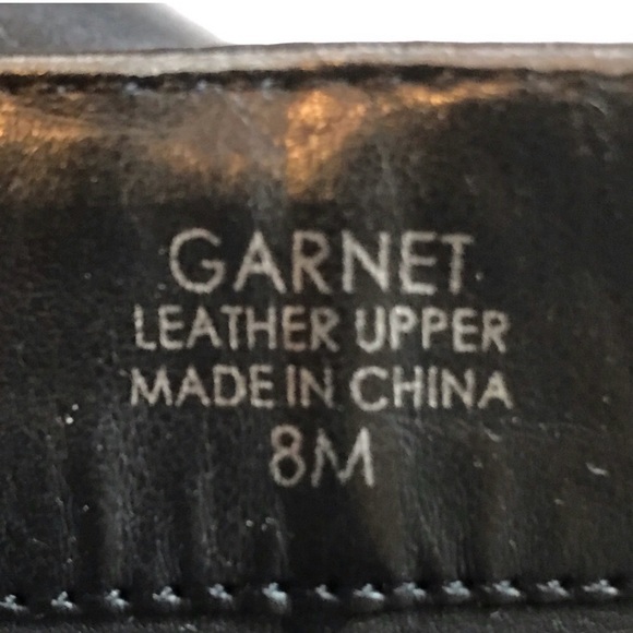 Tahari Garnet Black Leather Ankle Bootie Women’s Size 8 - Picture 7 of 7